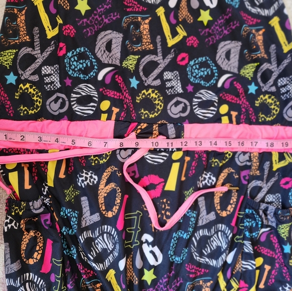 ECKO RED Halter Hooded Mini Dress Sz 1X Black Graffiti Pattern - Picture 8 of 14